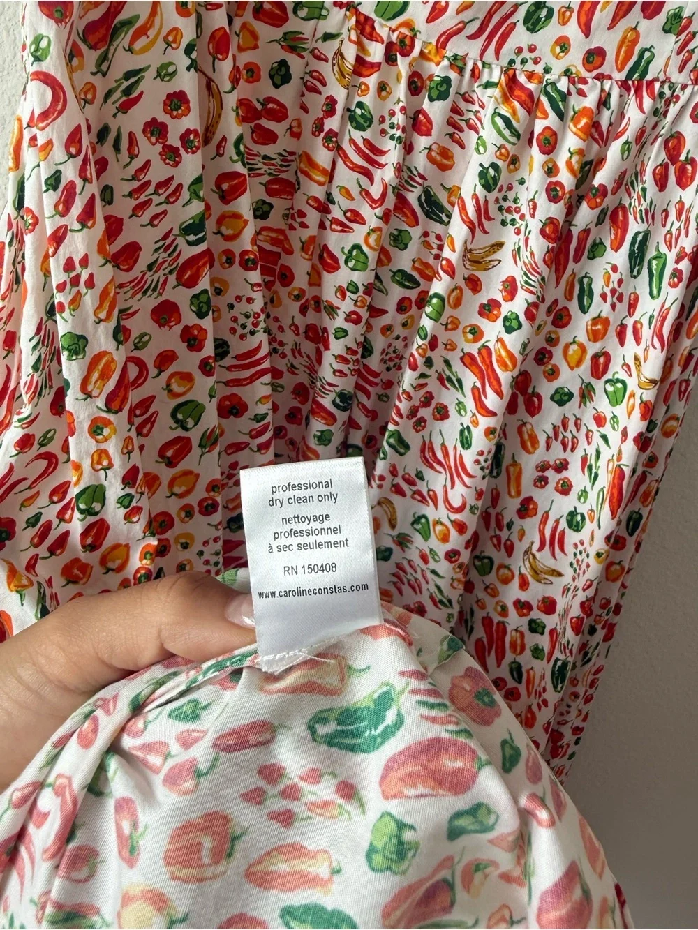 Caroline Constas midi dress